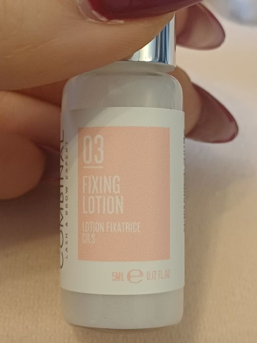 Zestaw do liftingu rzęs combinal - lifting i fixing lotion, wałeczki