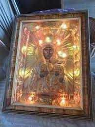 Obraz Matki Boskiej obraz Boży w ramie