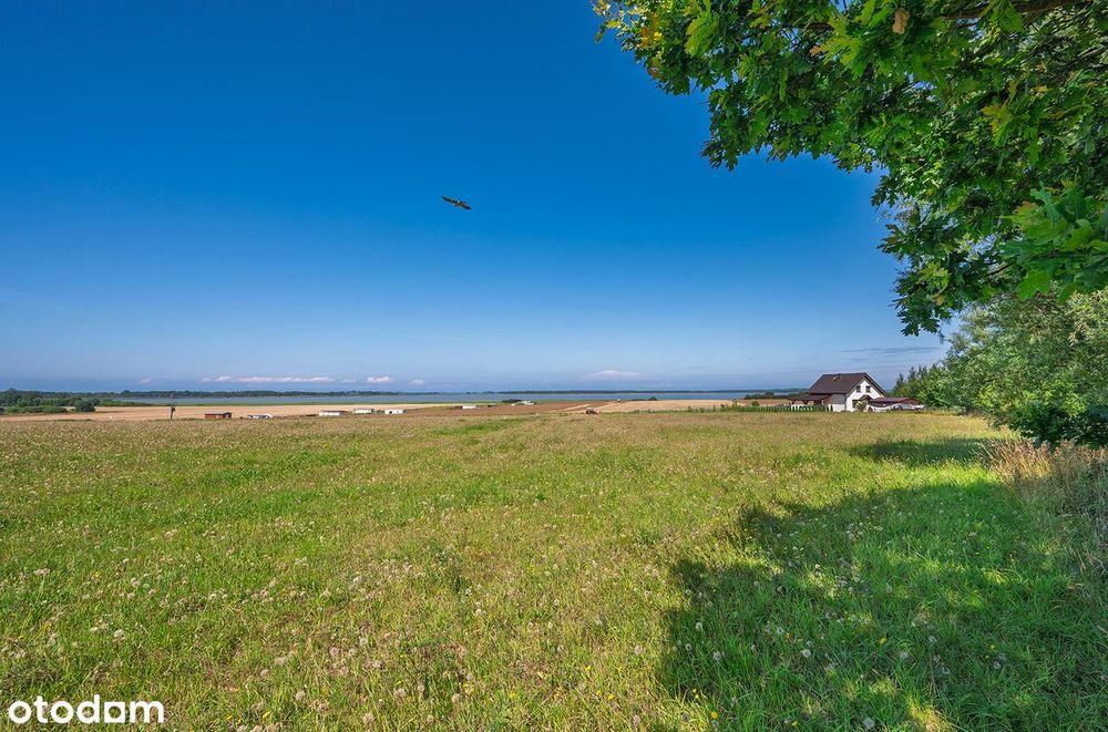 Działka z panoramicznym widokiem na morze i jezioro