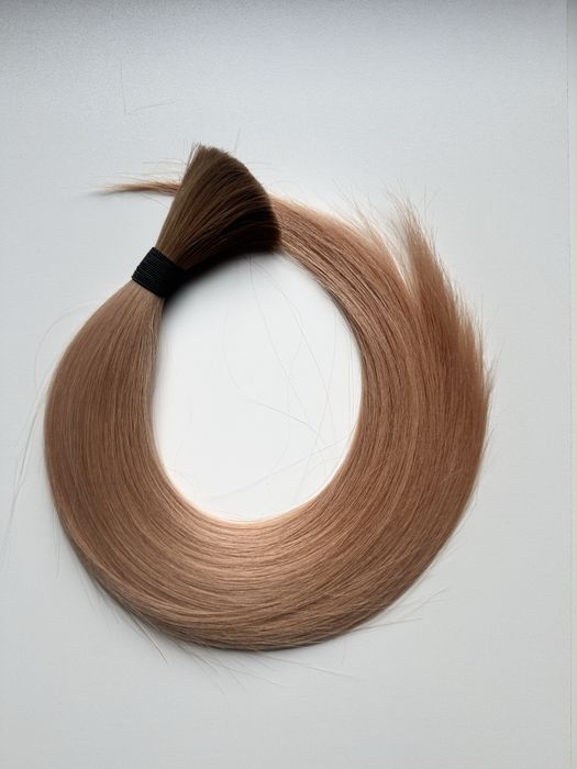 Włosy słowiańskie ombre . 100 gram. Dlugosc 52 cm . Nowe