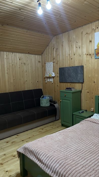 Сімейні котеджі 2+2 з однією спальнею! Басейн, чан, мангал, дитяча зона!