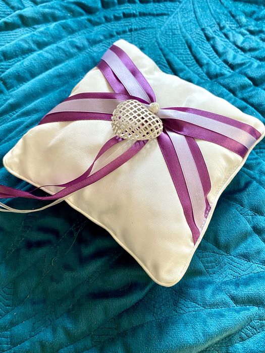 Poduszka na obrączki ślubne Premium NOWA