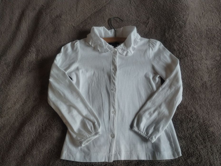 Bluzeczka koszula biała Zara elegancka