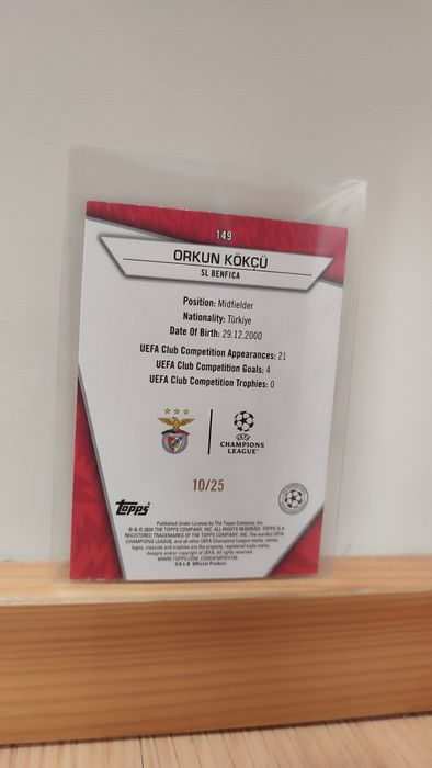 Topps UCL Super-Stars 23/24 Orkun Kökçü 1/25
