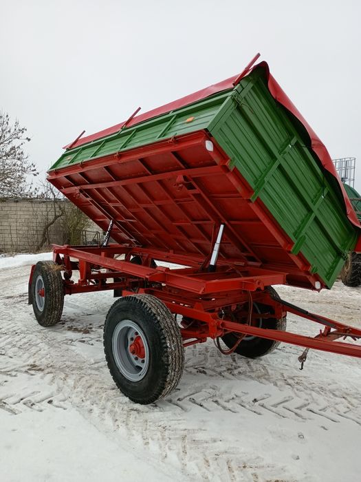 Przyczepa IFA HW 6011. 6 ton wywrotka