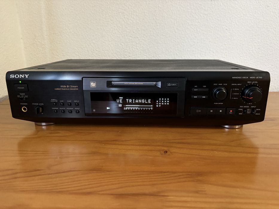 MiniDisc Sony MDS-JE700 Maceira • OLX.pt