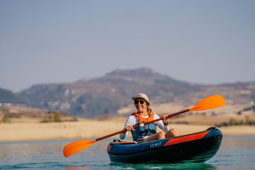 Canoa Kayak Insuflável de Passeio 1 Lugar