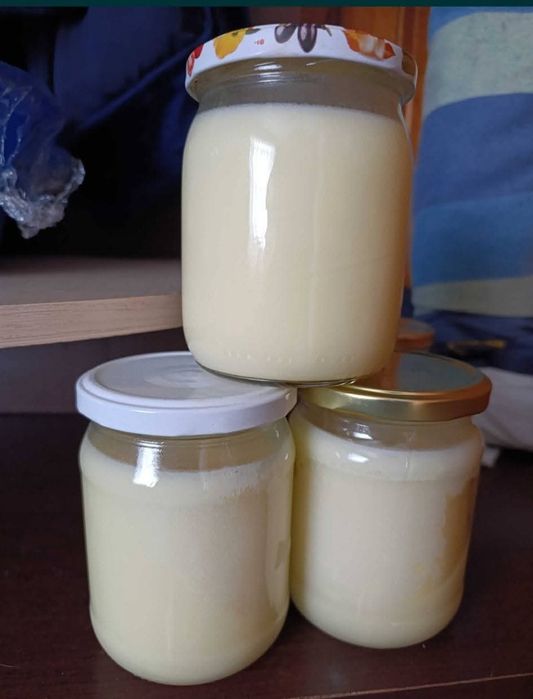 смалець та шкварочки.