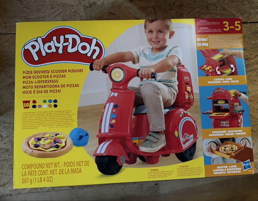 Play-doch do rozworzenia pizzy