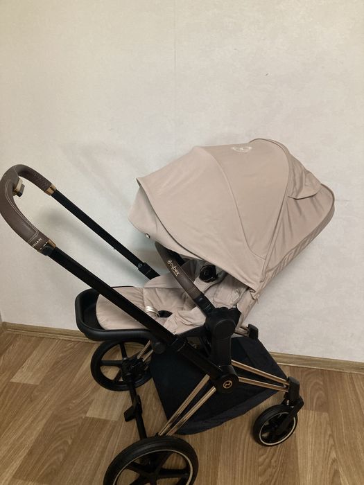 Візочок Cybex Priam 4.0 Cozy Beige Rose Gold 2 в 1