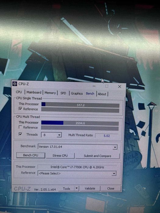 Комплект GA-Z270P-D3 + Процесор Intel Core i7-7700K + DDR 4 48Гб