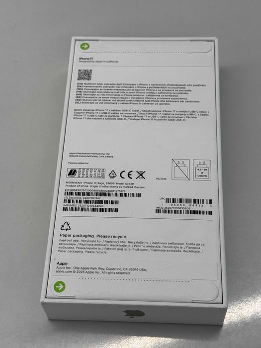 iPhone 17 256GB NOWY Topcase Vivo *Raty 0%