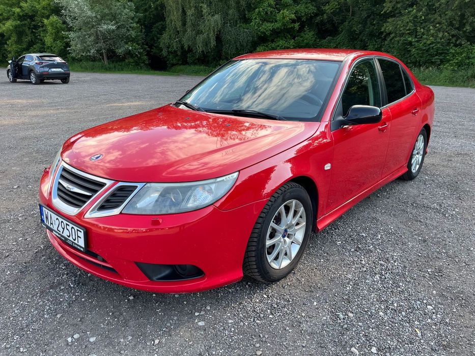 Saab 9-3 1.8t biopower Laser Red