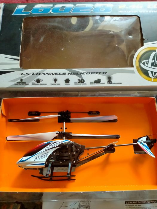 Новый вертолет на радиоуправлении