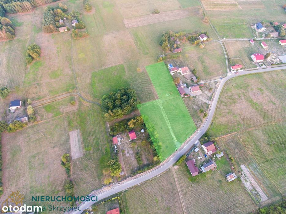 Działka budowlana z WZ 19,98a- Hucina