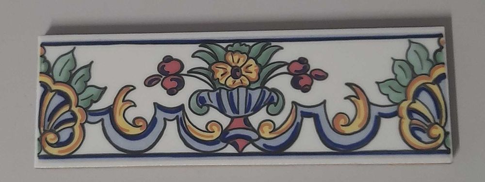 Azulejo faixa 20x6,5cm