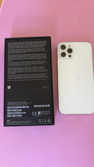 iPhone 12 pro silver 256 GB