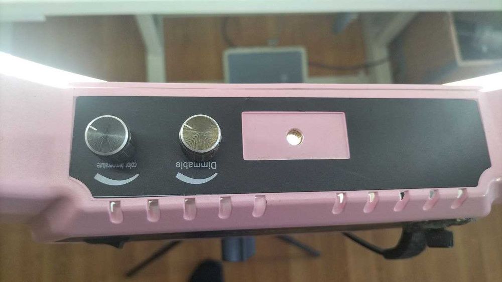 Кільцева світлодіодна LED лампа CY-R50L зі штативом