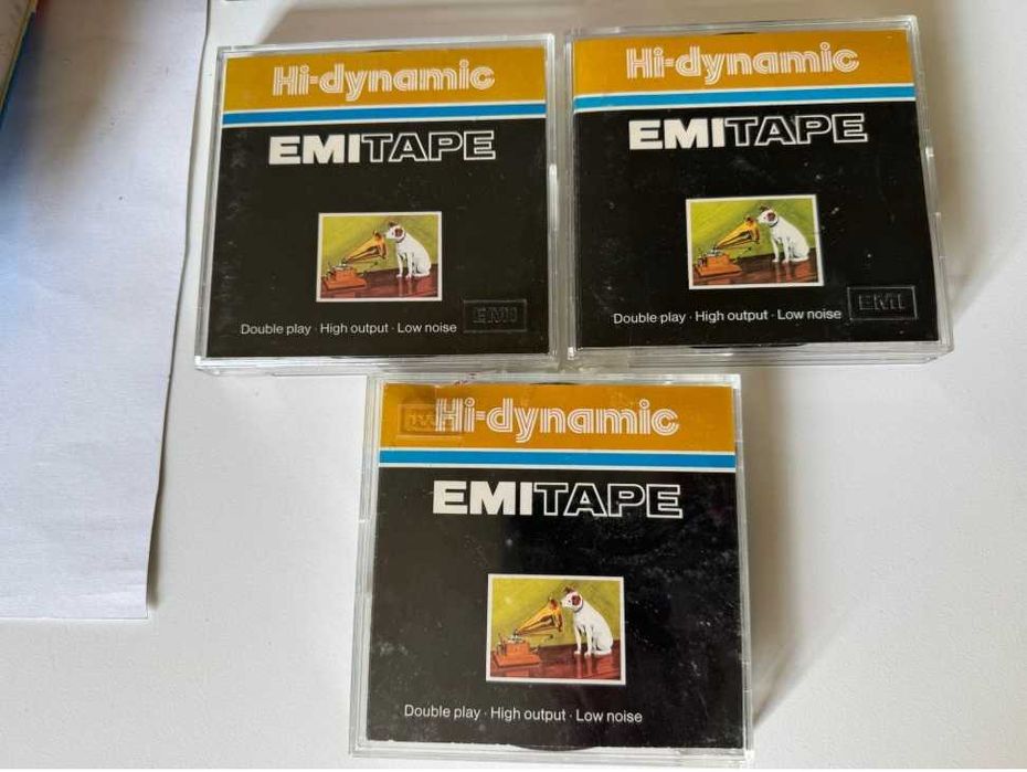 Taśmy szpule magnetofonowe. Zestaw 29 szt. TDK BASF AGFA SCOTCH