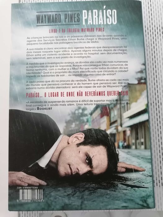 Livro Wayward Pines Paraíso
