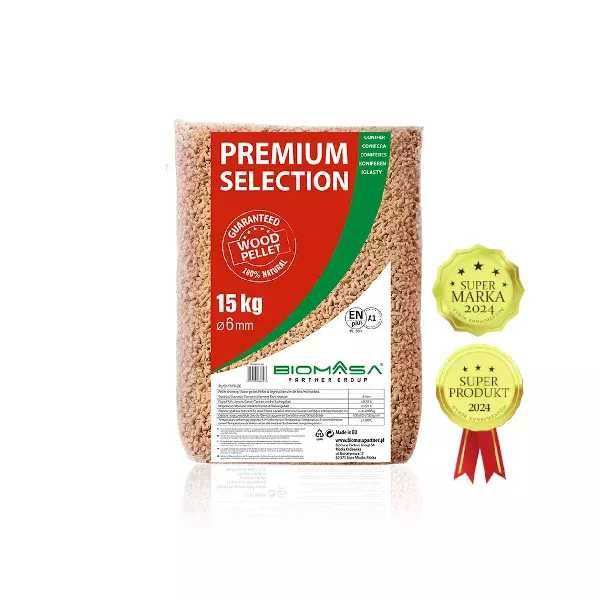 Pellet / Pelet - Premium Selection - Certyfikat EN plus A1