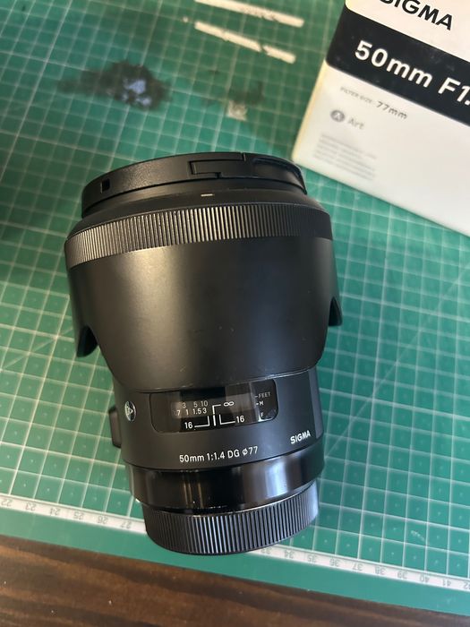 Lente Sigma Art 50mm F1.4 DG para Canon EF