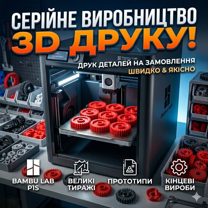 Серійний 3д друк