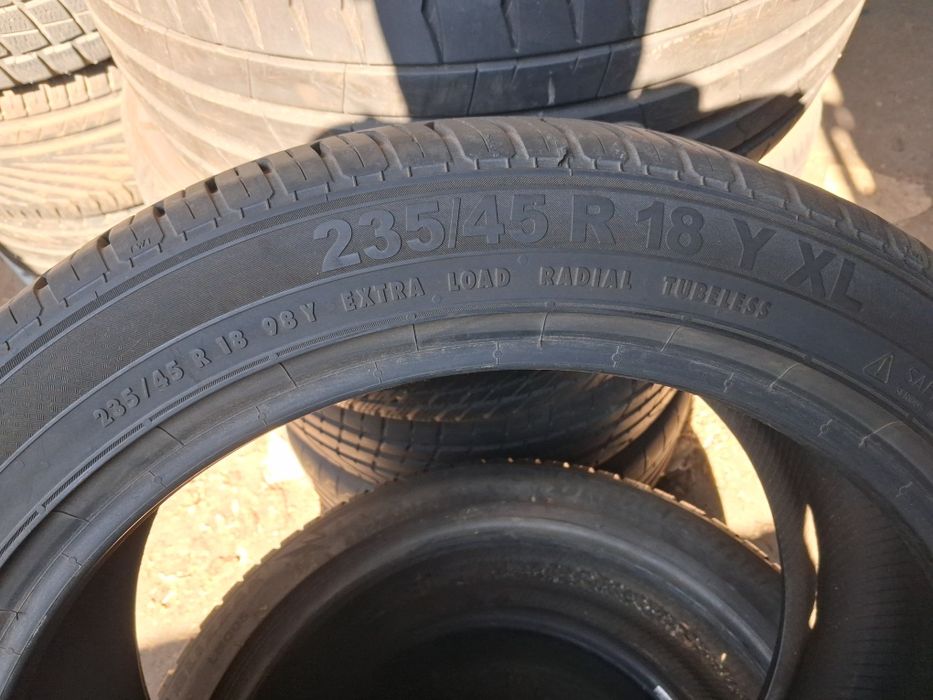 распаровка шины б/у 235/45 R18 Semperit Speed-life3