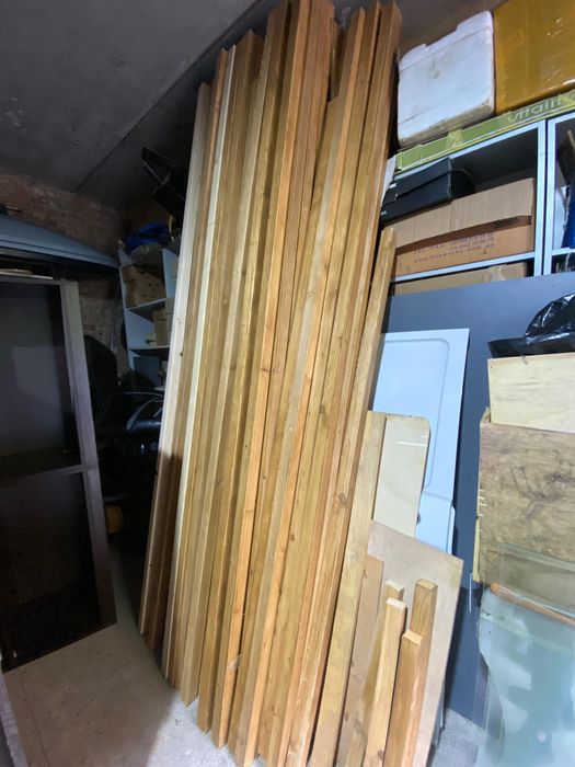 Брус шліфований, струганий 50х50мм, 3 метри, рейка, бруси