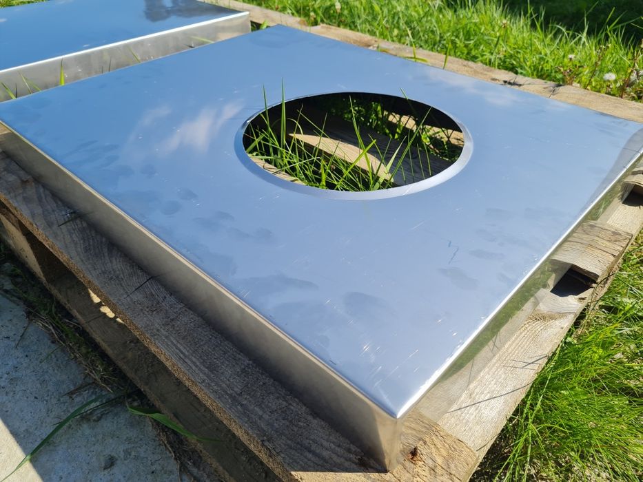 Czapa na komin/ czapka kominowa blacha kwasoodporna, ocynk, malowana