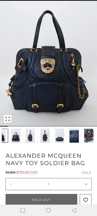 Женская сумка Alexander McQueen оригинал