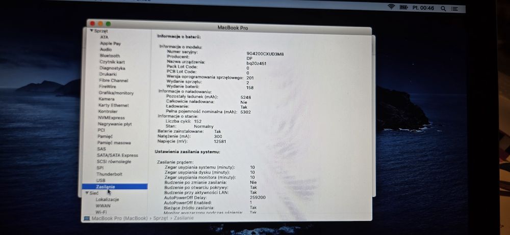 Apple macbook pro  A 1278