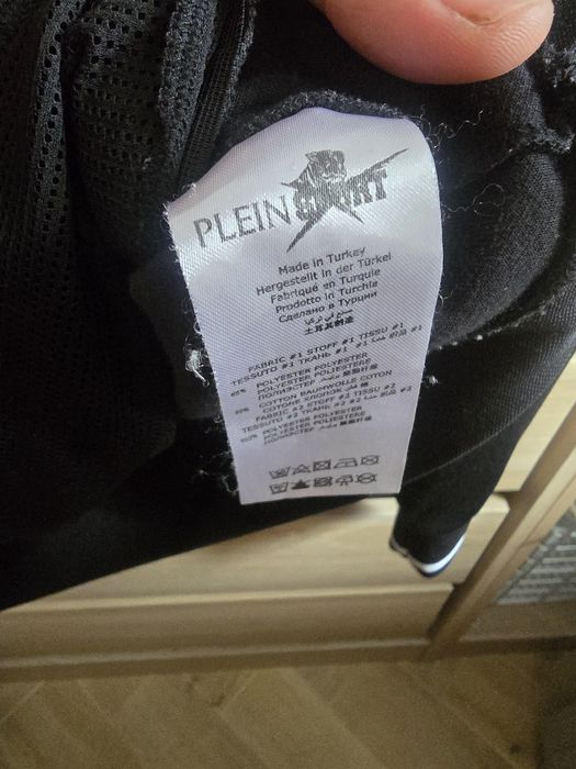 Bluza Philipp Plein czarna M oryginalna