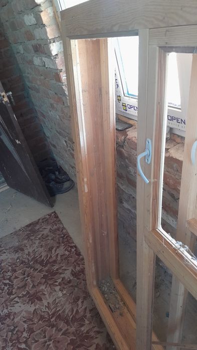 Вікно,без стікла,матеріал сосна