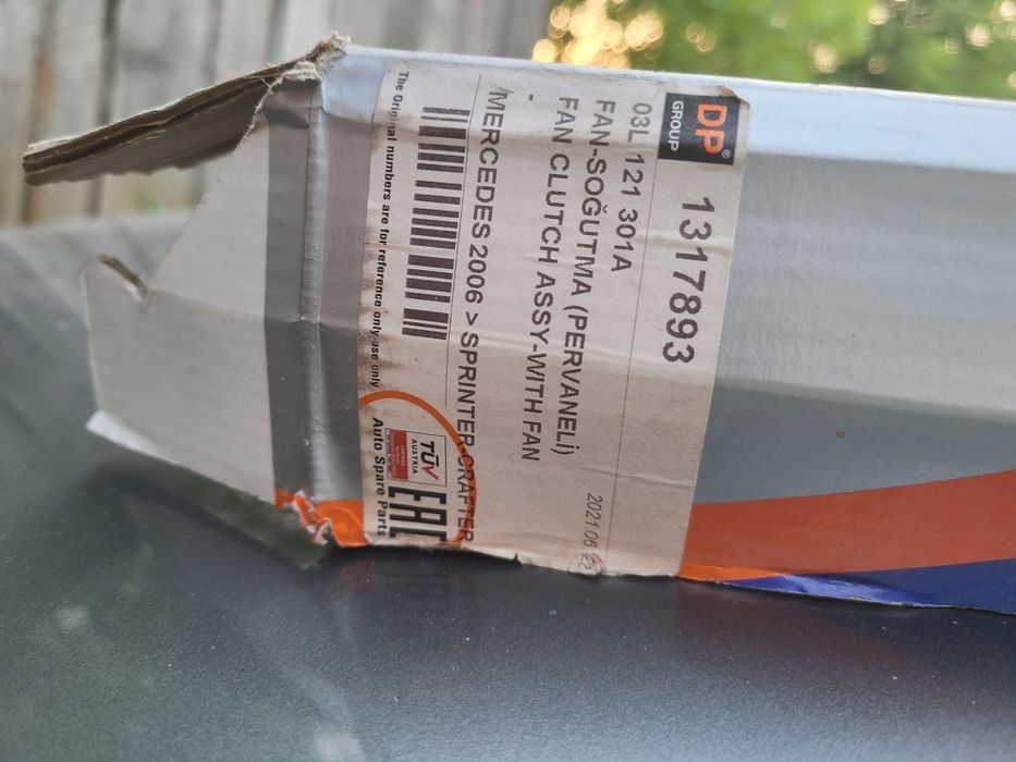 Вискомуфта Спринтер,  Крафтер.