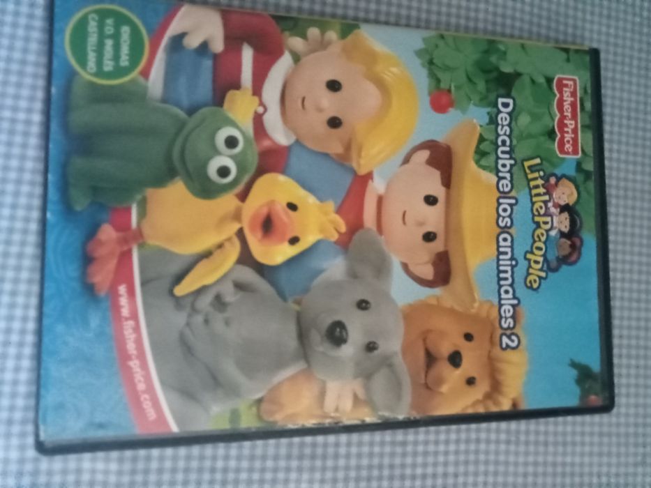 2  DVDS infantis com caixa