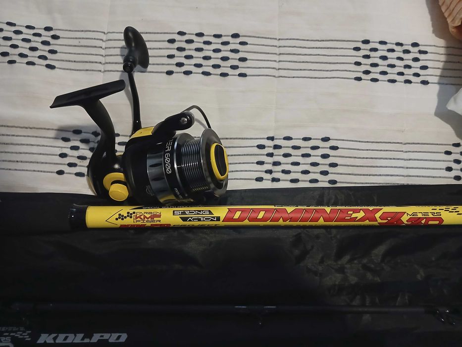 Kolpo Dominex 3.30 m 100–500 g  Extreme Rod + Carreto 6000