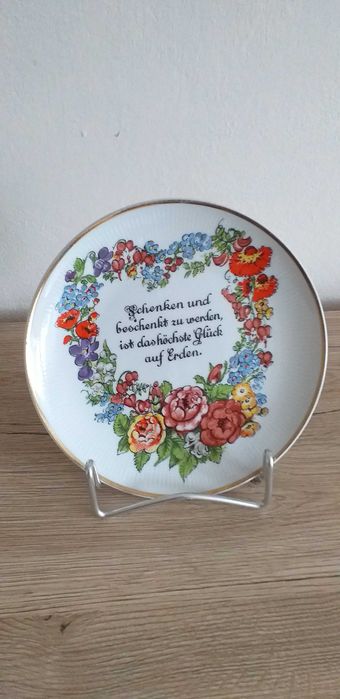 Talerz ozdobny niemiecki