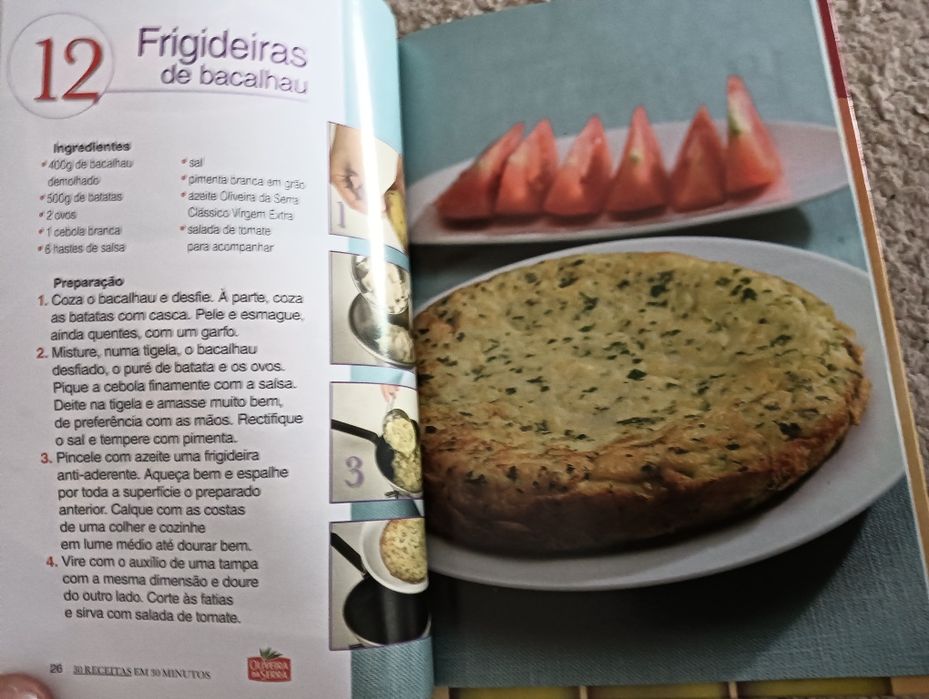 Bacalhau	Coleção  30 receitas em 30 minutos - Como Novo!*