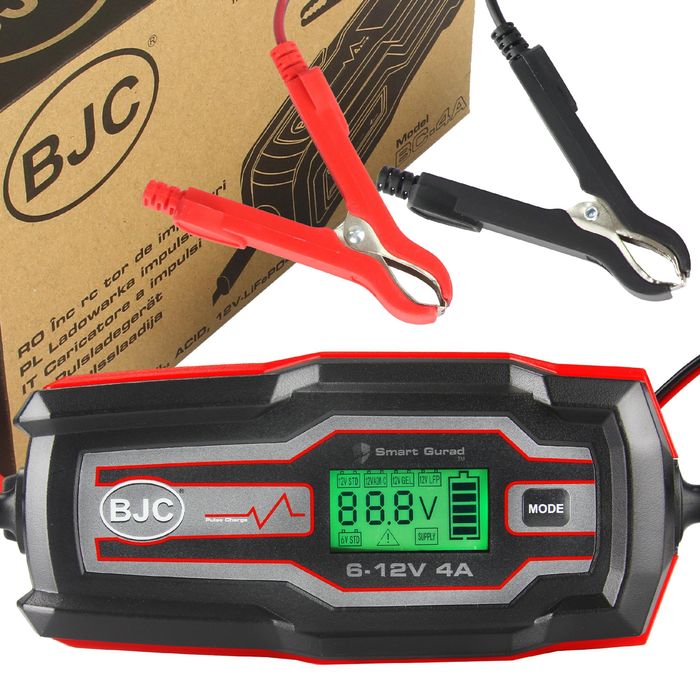 Ładowarka Akumulatora Żel Agm Prostownik Bjc 6/12V Bc-4A