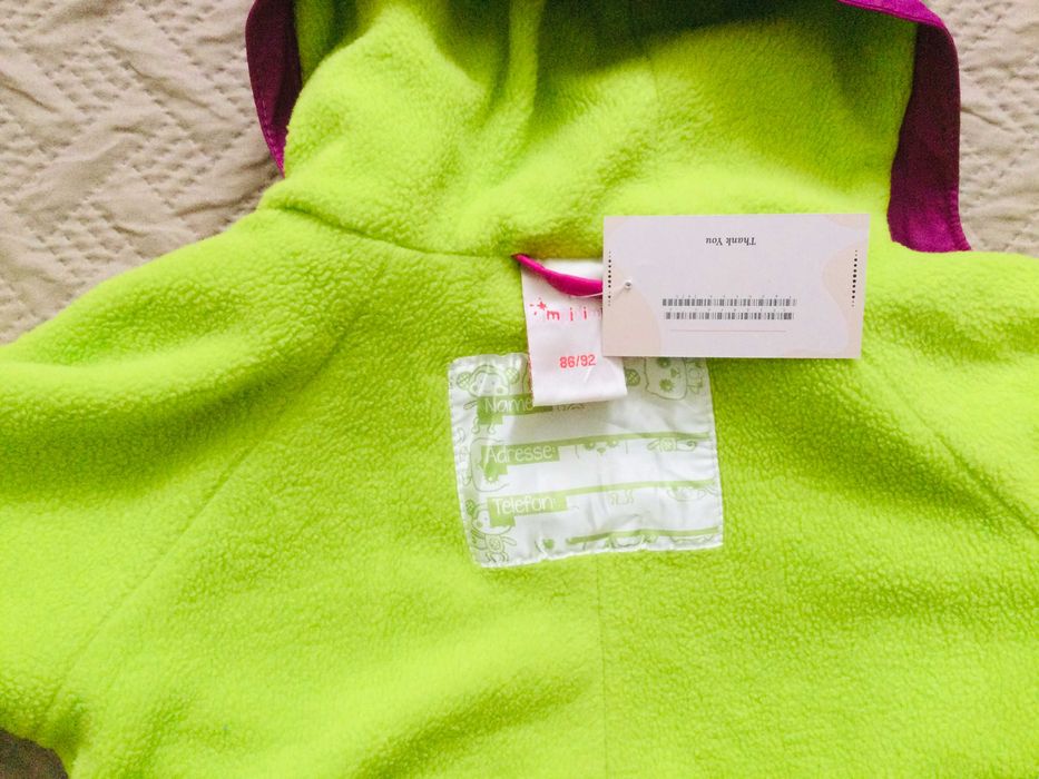 86-92 зріст Impidimpi. Італія Суцільний комбінезон дощовик