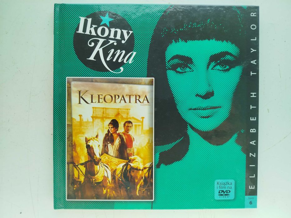Ikony Kina Kleopatra DVD + książka Taylor Burton