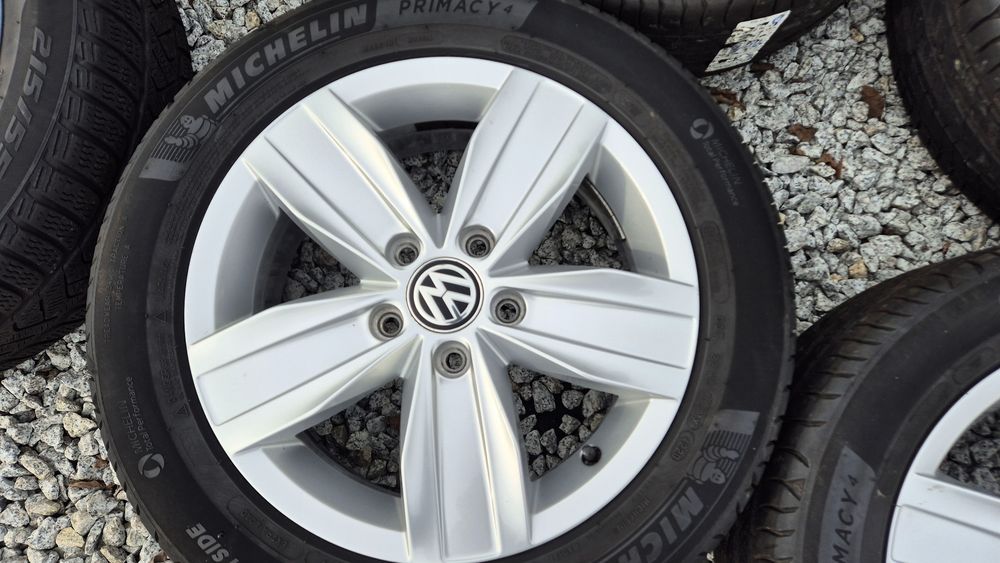 Kola Alumniowe Volkswagen Caddy Golf passat seat skoda 16 5x112 michelin