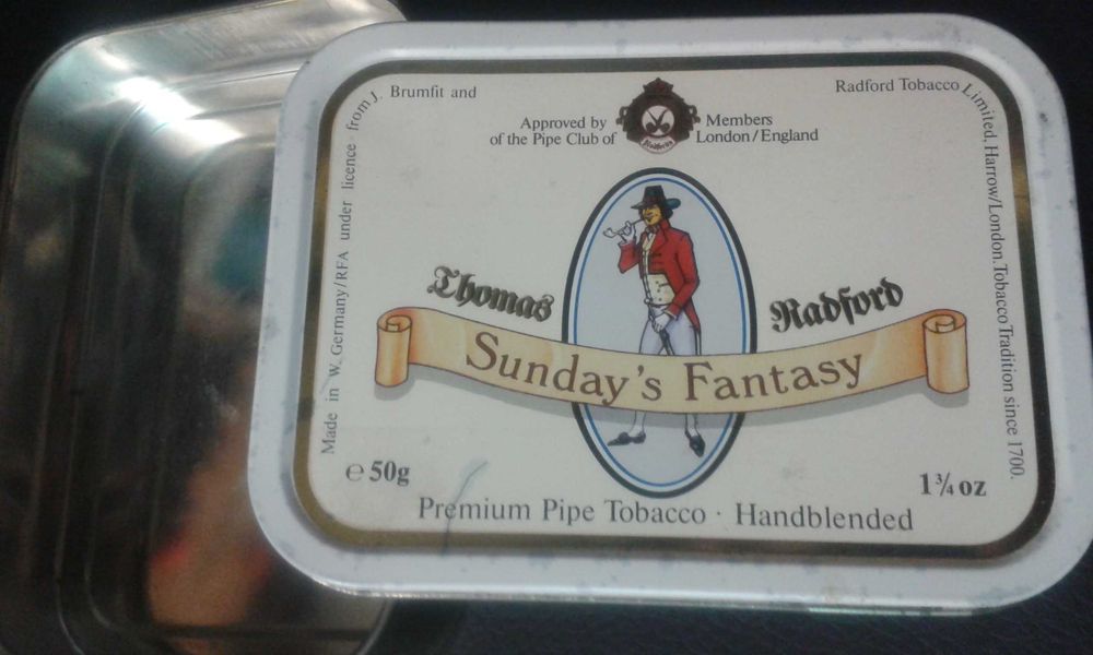 Antiga lata de tabaco Thomas Radford 50g.