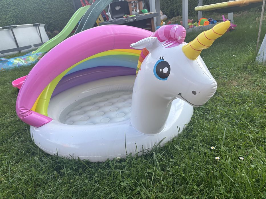 Basen dmuchany jednorozec intex