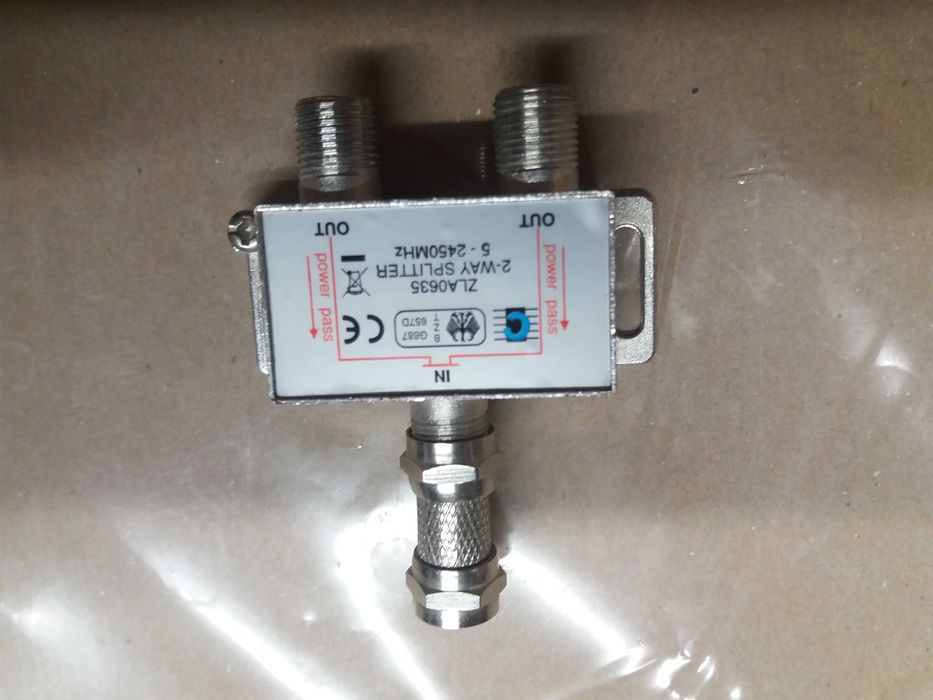 Stary Rozgałęznik antenowy Splitter