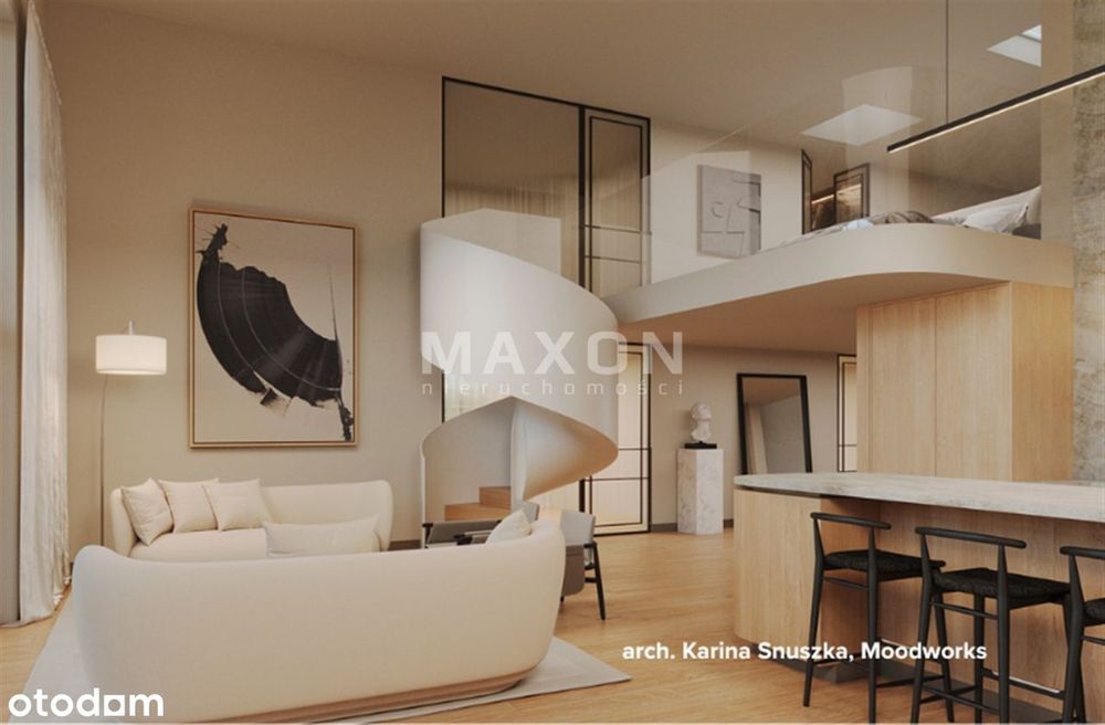 Penthouse z widokiem na centrum