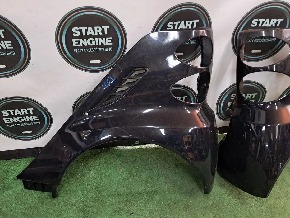Guarda Lamas painel tras  Smart Fortwo 451