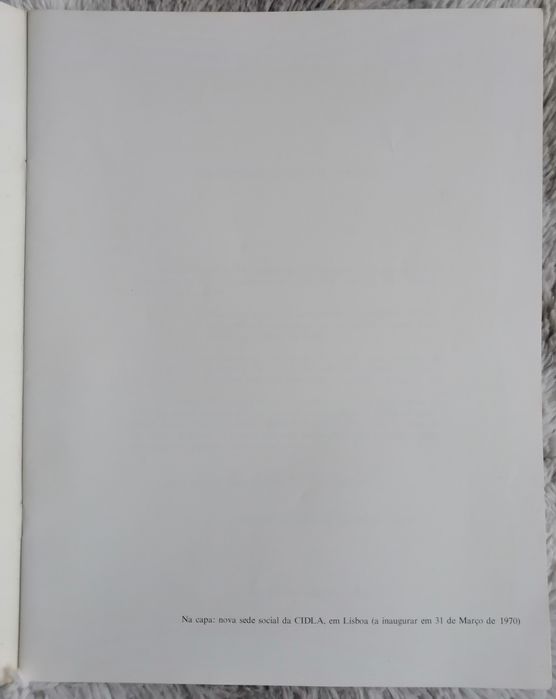 Brochura da CIDLA - Combustíveis Industriais e Domésticos SARL 1969