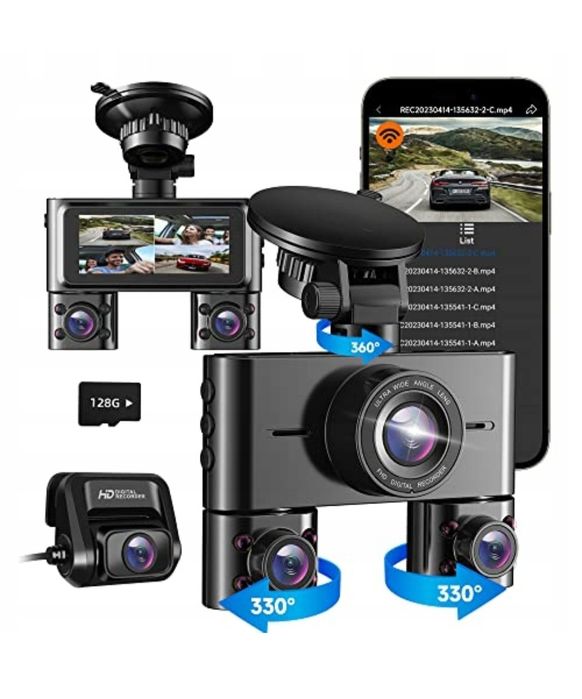 Kamera samochodowa Hupejos 360°